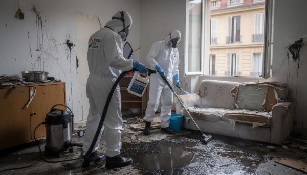 Nettoyage après sinistre à Lyon : la solution efficace suite à un incident